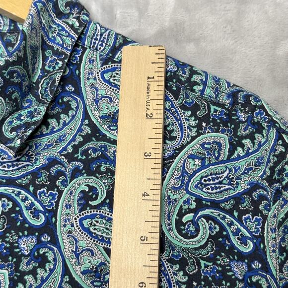 CINCH Shirt Mens Small Black Paisley Modern Fit Western Button Down Cowboy Rodeo - Picture 9 of 10